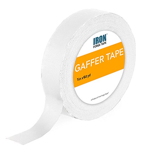 White Gaffers Tape - 1in x 60 Yards Gaffer Tape Roll