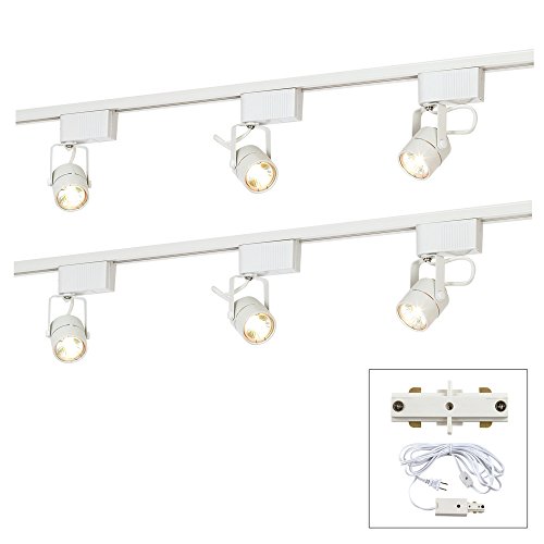 Pro Track White Finish 300 Watt LV Track Kit - Plug In - Thumbnail 3