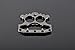 ILJILU Double Fingers Knuckles Fist Blades Bottle Opener Hex Key