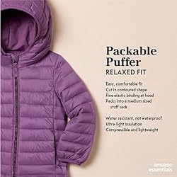 Amazon Essentials Girls' Lightweight