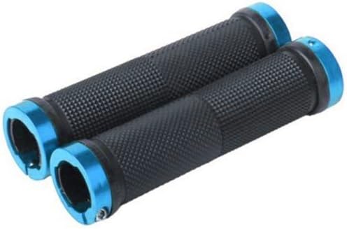 TekBox® Handle Bar Grips For Mountain Bike BMX/Double Lock On Bike Bicycle Cycle Locking Handlebar Grip