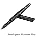 OutGear Tactical Pen with 3 Replaceable Ink & FREE Card Survival Tool, Made of Aircraft-Grade Aluminum Alloy, Emergency Survival Pens for Writing/ Self Defense/ Glass breaker