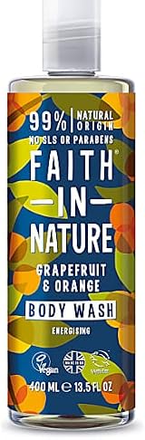 Faith In Nature Grapefruit & Orange Gift Set 2 x 400ml Vegan Cruelty Free view 2