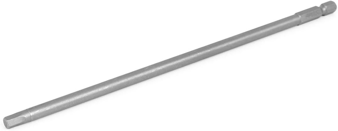Sourcingmap 200mm Long 1/4" Hex Shank 5mm Hexagonal Tip Magnetic Hexagon Screwdriver Bit, H5 x 200mm