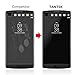 TANTEK [2-Pack Screen Protector for LG V10,Tempered Glass Film,Ultra Clear,Anti Scratch,Bubble Free,Case Friendly