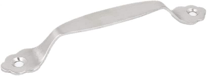 X-DREE Gabinete, armario, acero inoxidable, forma de arco, tirador