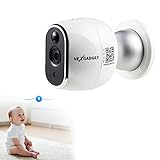 NexGadget 720P HD Security Wireless Surveillance Magnetic Base Camera with Night Vision,Two -Way Audio, Motion Detection， Baby/Office/Home Security IP Camera System