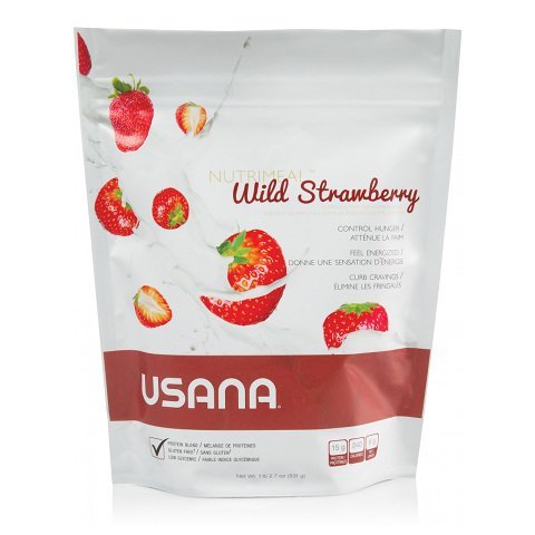 USANA Nutrimeal Wild Strawberry, Protein Drink Mix, 1 lb 3 oz (9 Servings) USANA Nutrimeal Wild Strawberry, Protein Drink Mix, 1 lb 3 oz (9 Servings)
