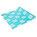 LockerLookz Locker Wallpaper - Blue Leaf Pattern