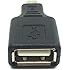 USB 2.0 Type A to Mini USB 5-Pin Type B Female / Male Adapter - 2 Pack