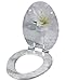 Sanilo Elongated Toilet Seat, Wide Choice of Slow Close Toilet Seats, Molded Wood, Strong Hinges (Good Feeling)