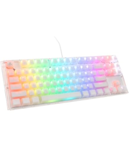 Amazon.com: Ducky One 2 RGB 80% Mechanical Keyboard: Cherry MX