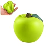 Stress Reliever Toy, Kemilove Apple Cream Scented Slow Rising Toy Cell Phone Charms Pendant Strap Small,Green