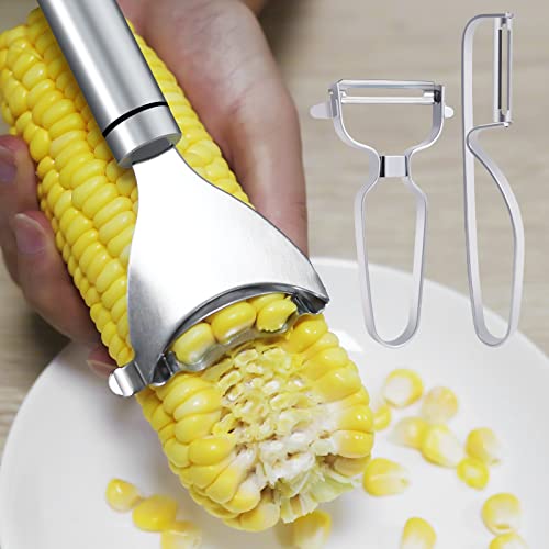 Corn Peeler Corn Planer Thresher Stainless Steel Corn Peeler for Corn
