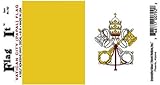 Vatican City flag decal for auto, truck or boat