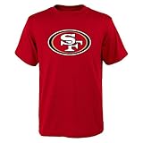 San Francisco 49ers NFL Youth Primary Logo T-shirt Red (Youth Large 14/16)