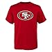 San Francisco 49ers NFL Youth Primary Logo T-shirt Red (Youth Large 14/16)