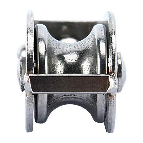image for PYJR M25 Pulley, 25MM Single Pulley Block in 304 Stainless Steel Rolle