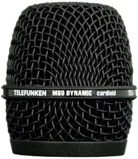 TELEFUNKEN Elektroakustik Black Head Grille for M80 Dynamic Microphones