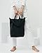 BAGGU Duck Bag Canvas Tote, Essential Everyday Tote, Spacious and Roomy, Black (2018)