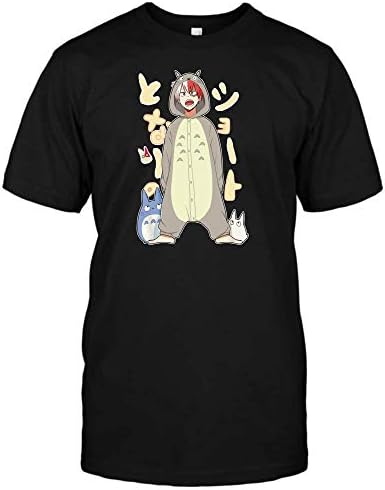 Bidibu Store todoroki-Totoro Shirt Cute Anime Halloween Costume Chibi T-Shirt Hoodie for Men Women