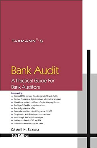 Bank Audit-A Practical Guide for Bank Auditors (5th Edition 2020