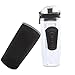 Absolute Infuser Fruit Infusion Water Bottle with Neoprene Sleeve (32 oz.) Flip-Top Lid with Wide Mouth Drink Spout | Healthy Sports, Fitness and Travel Tumbler | BPA Free