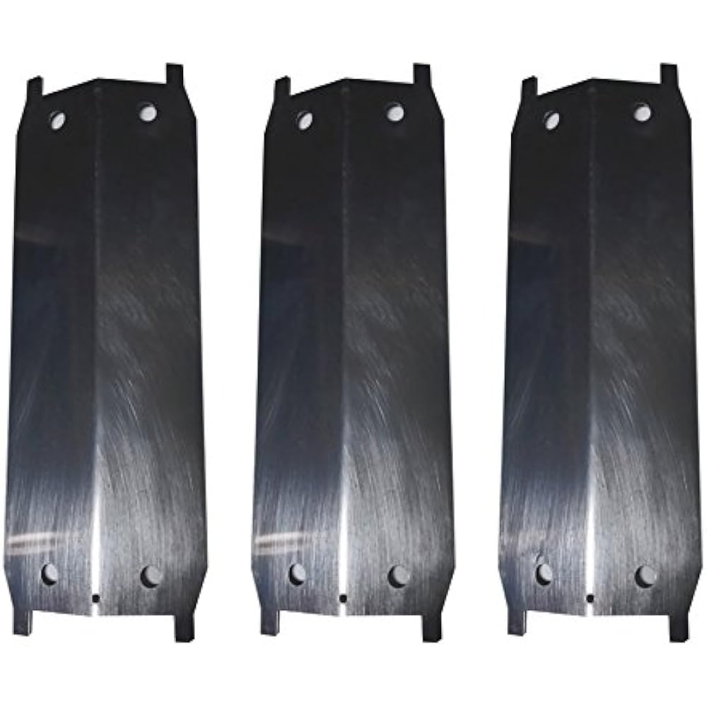 (3pack) Stainless Steel Heat Plate Replacement Gas Grill Model