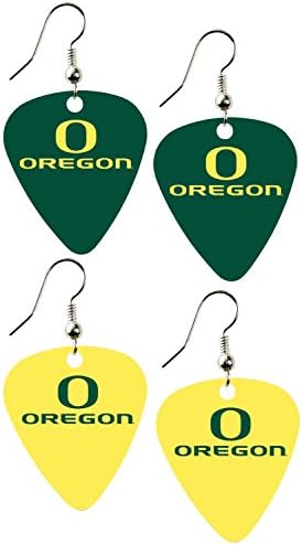 College Guitar CGPW2-OR Game Day Pick Wear Home and Away Ear Ring Pack
