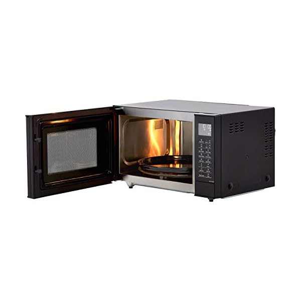 Panasonic-PA0056-NN-CT56JBBPQ-Slimline-Combination-Microwave-Oven-Black-1810-Steel Panasonic PA0056 NN-CT56JBBPQ Slimline Combination Microwave Oven, Black, 18/10 Steel, 1300 W, 27 liters