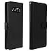 LK Case for Galaxy Note 8, [Wrist Strap] Luxury PU Leather Wallet Flip Protective Case Cover with Card Slots and Stand for Samsung Galaxy Note 8 (Black)