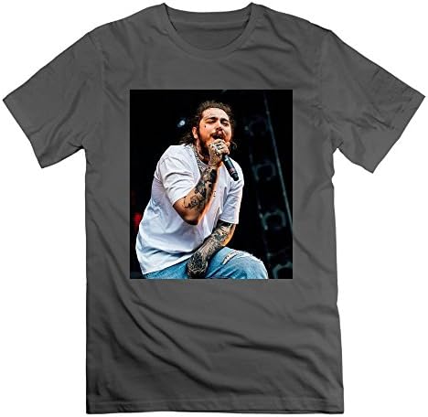 Post Malone Personalized Humor Short-Sleeved Shirt for Man Black