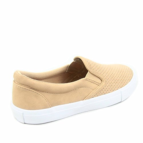 Soda-Womens-Preforated-Slip-On-Sneakers