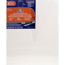 Elmers/X-Acto 950021 Foamboard, 11-Inch x 14-Inch, White, 4-Pack