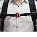 HDHYK 2 Pack Backpack Chest Strap- Nylon -Suitable for Webbing on The Backpack up to1in.(Black)