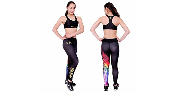 Women Fitness Suit Tights Leggings 