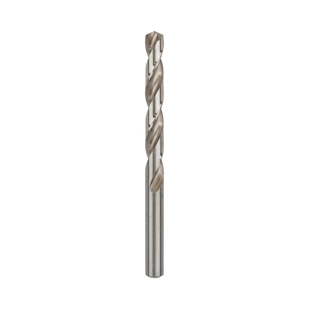 Bosch 5x PRO Metal HSS-G Twist Drill Bit Standard Length (for Non-ferrous metals, Steel, Ø 10,00 mm, Professional Accessory Rotary Drill/Drivers)