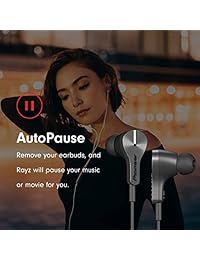 Pioneer Rayz Plus, audífonos con cancelación de ruido inteligente, hable mientras carga, audífonos solo para Apple 2º generación con tecnología de audio Lightning Graphite