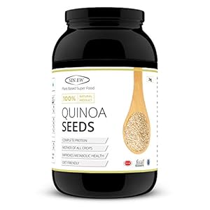 Sinew Nutrition Gluten Free White Quinoa Seeds, 2 kg