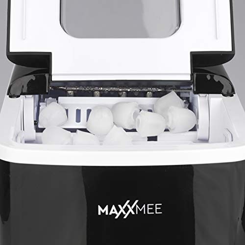 MAXXMEE Eiswürfelmaschine Ice Maker | Eiswürfelbereiter mit 2 Würfelgrößen, 1,8 L Wassertank, kein Wasseranschluss nötig… – Bild 7