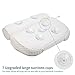 Docilaso Bath Pillow, Quick Dry Bathtub Pillow with 4D Air Mash Technology and 7 Suction Cups for Neck and Back Support, Suitable for All Bathtub, Hot Tub, Jacuzzi and Home Spa