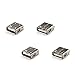 URBEST 20Pcs Straight Soldering Mini USB A Type Female Port Plug Jack Socket Connector