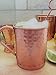 Mule Works by Flextyle Products - Moscow Mule Mugs Copper 4 Mug Gift Set. 16 oz Capacity 100% Pure Copper Hammered Finish with Copper Jigger and Copper Stirring Spoon - Beautiful Gift Box Included