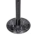 Creative Home Deluxe Natural Black Marble Upright Paper Towel Holder Kitchen Towel Dispenser