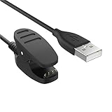 Suunto Ambit3 Vertical Charger, MoKo Replacement USB Charger Charging Cable Cradle Dock Clip for Suunto3 Fitness, Spartan Trainer, Ambit, Ambit 2/3, Traverse, Kailash, BLACK