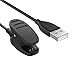 Suunto Ambit3 Vertical Charger, MoKo Replacement USB Charger Charging Cable Cradle Dock Clip for Suunto3 Fitness, Spartan Trainer, Ambit, Ambit 2/3, Traverse, Kailash, BLACK