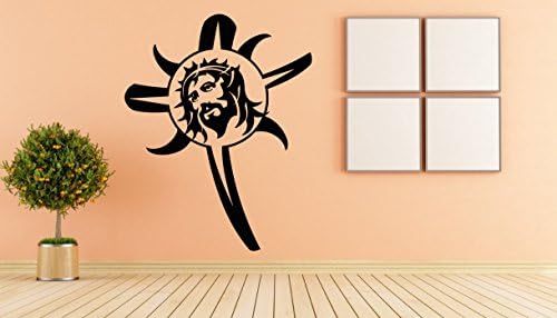 Wall Vinyl Sticker Decal Bible Cross Christianity Religion God Jesus Church Faith Priest 1435t