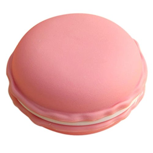 AutumnFall 1PC Mini Headset Necklace Erarring Toys Macarons Bag Storage Box Candy Jewelry Organizer Pill Case Container (Pink)