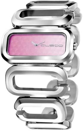 Custo - Reloj de Cuarzo Woman cu010201 Rosa Blanco ...