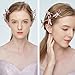 ElekFX Hair Clip Beauty Hair Pin Dragonfly Design Headband for Women and Girls - Pink【2 PACK】